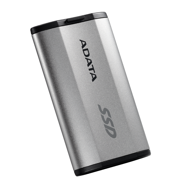 USB памет ADATA EXT SSD CD810 2000GB, USB 3.2 Gen2, SILVER GRAY