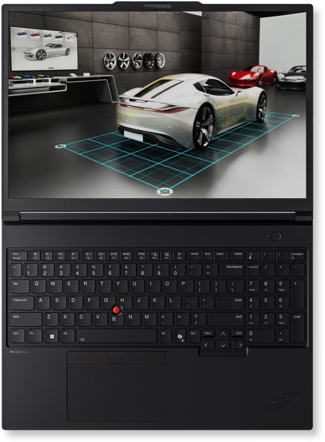 Лаптоп Lenovo ThinkPad P16 G3, Intel Core Ultra 7 255HX 20C (1.80 / 5.20 GHz, 36MB Cache), 16.0" (40.64 cm) FHD IPS, NVIDIA RTX PRO 1000 8GB GDDR7, 32GB DDR5, 1TB M.2 NVMe SSD, Windows 11 Pro