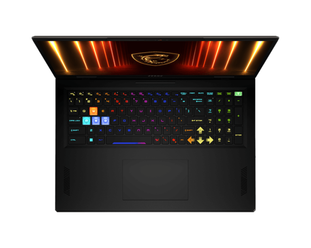 Лаптоп MSI Vector 18 HX AI A2XWJG, Intel Core Ultra 9 275HX 24C (2.70 / 5.40 GHz, 36MB cache), 18.0" (45.72 cm) WQXGA IPS, NVIDIA GF RTX 5090 24GB GDDR7 DLSS 4, 32GB DDR5, 1TB M.2 NVMe SSD, Windows 11 Home