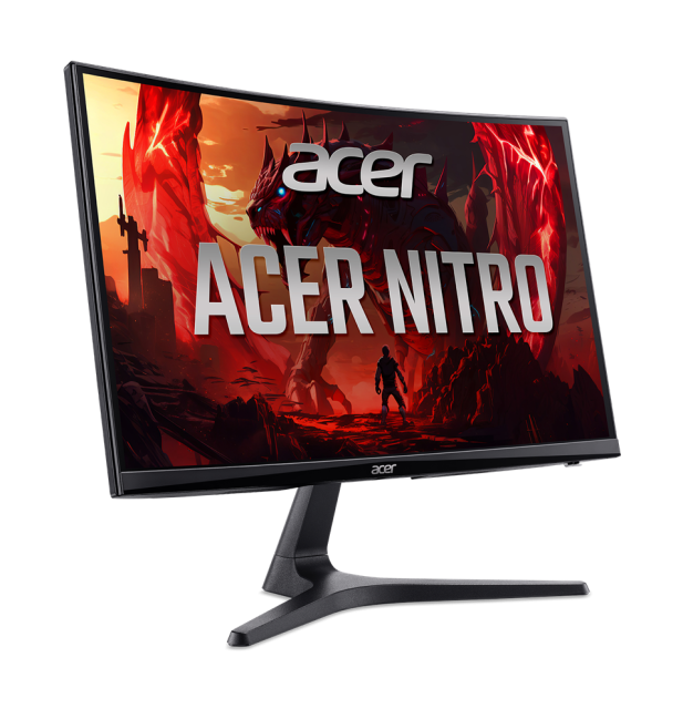 Монитор Acer EK251Q P6BI CURVED, 23.6" (59.94 cm) FHD VA, 1ms(VRB), 144 Hz, 3000:1, 250 cd/m, VGA, HDMI