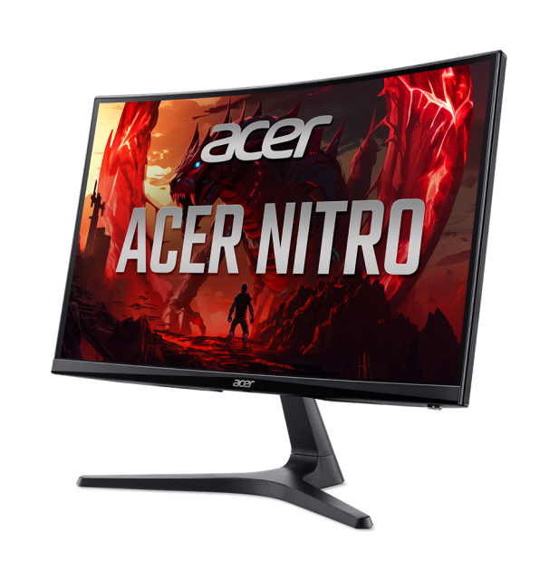 Монитор Acer EK251Q P6BI CURVED, 23.6" (59.94 cm) FHD VA, 1ms(VRB), 144 Hz, 3000:1, 250 cd/m, VGA, HDMI