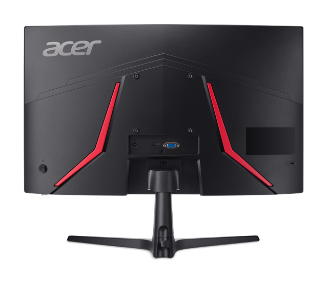 Монитор Acer EK251Q P6BI CURVED, 23.6" (59.94 cm) FHD VA, 1ms(VRB), 144 Hz, 3000:1, 250 cd/m, VGA, HDMI