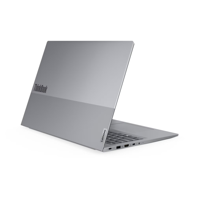Лаптоп Lenovo ThinkBook 16 G7 ARP, AMD Ryzen 7 7735HS 8C (3.2 / 4.7 GHz, 16 MB cache), 16.0" (40.64 cm) WUXGA IPS Anti-glare display, AMD Radeon 680M, 16GB DDR5, 512GB M.2 NVMe SSD, Free DOS