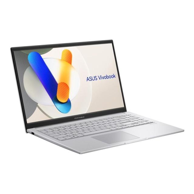 Лаптоп ASUS Vivobook 15 X1504VA-BQ2910, Intel Core 5 120U 10C (0.9 / 5.0 GHz, 12MB Cache), 15.6'' (39.62 cm) FHD IPS Anti-glare display, Intel Iris Xe Graphics G7, 16GB DDR4, 1TB M.2 NVMe SSD, Free DOS