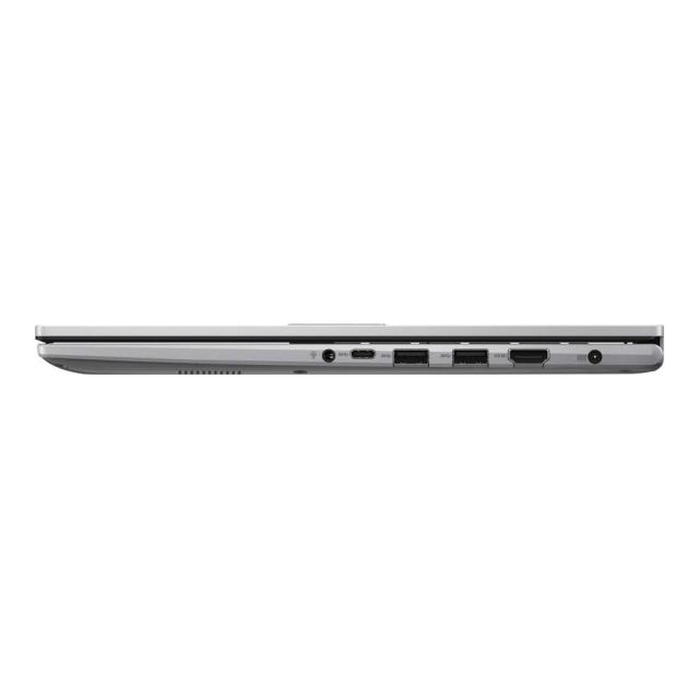 Лаптоп ASUS Vivobook 15 X1504VA-BQ2910, Intel Core 5 120U 10C (0.9 / 5.0 GHz, 12MB Cache), 15.6'' (39.62 cm) FHD IPS Anti-glare display, Intel Iris Xe Graphics G7, 16GB DDR4, 1TB M.2 NVMe SSD, Free DOS