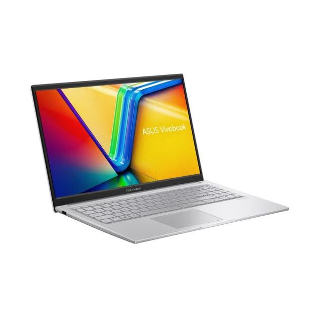 Лаптоп ASUS Vivobook 15 X1504VA-BQ2557, Intel Core i7-1355U 10C (1.20 / 5.00 GHz, 12MB Cache),  15.6'' (39.62 cm) FHD IPS Anti-glare display, Intel Iris Xe Graphics, 16GB DDR4, 1TB M.2 NVMe SSD, Free DOS