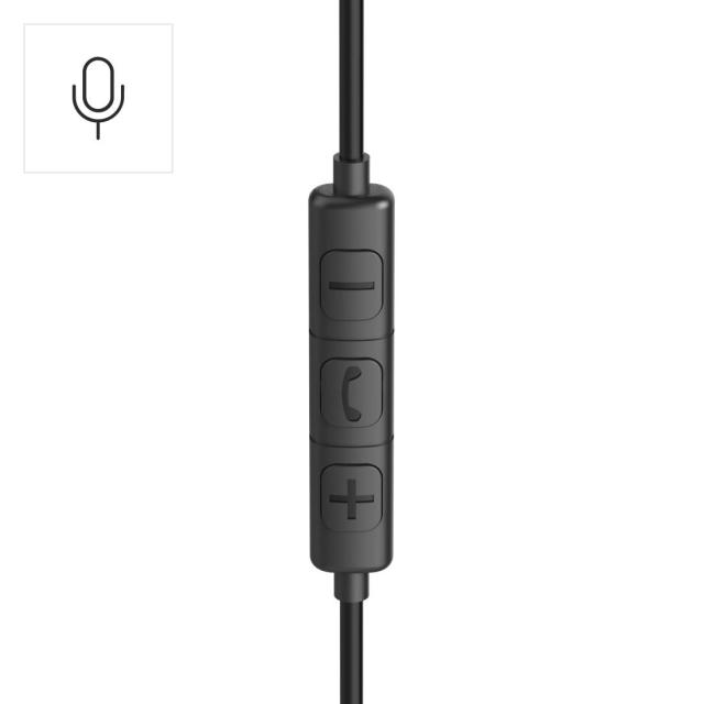 Слушалки HAMA Fun C, микрофон, USB Type-C, черни