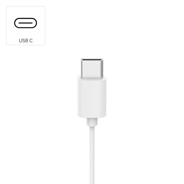 Слушалки HAMA Fun C, микрофон, USB Type-C, бели