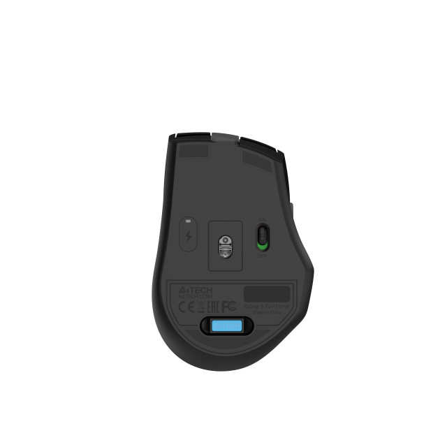 Mишка A4tech FG35CS Plus Fstyler, оптична (3200 DPI), Wireless, сива