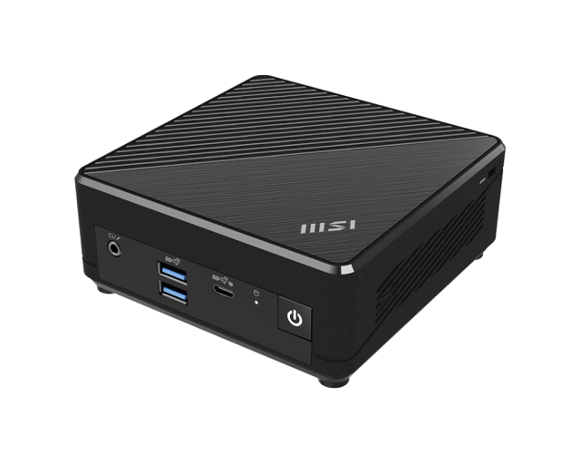 Компютър MSI Cubi N ADL S-226BE, Intel N200 4C (1.00 / 3.70 GHz, 6 MB cache), Intel UHD Graphics Xe, no RAM (DDR4 SODIMM), no Storage (M.2 SSD), Free DOS