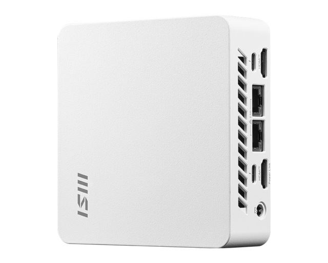 Компютър MSI Cubi NUC AI 1UMG-062EU, Intel Core Ultra 5 125H 18C (1.2 / 4.5 GHz, 18MB Cache), Intel Arc 7 Core, 16GB DDR5 SODIMM, 512GB SSD M.2 NVMe, Windows 11 Pro