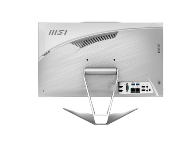 Компютър MSI PRO AP222T 13M-435EU, All-in-One, Intel Pentium Gold G7400 2C (3.70 GHz, 6MB Cache), 21.5" (54.61 cm) FHD IPS, Touchscreen, 4GB DDR4, 512GB SSD M.2 NVMe, Wi-Fi 5+BT, 2xRJ-45, HDMI, Windows 11 Pro