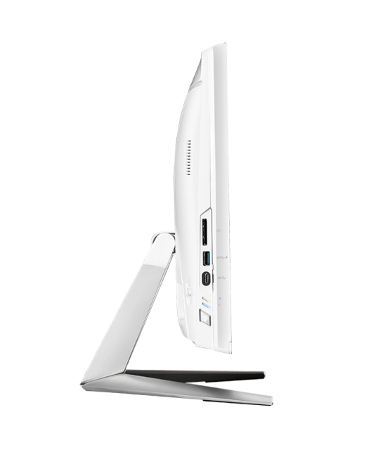 Компютър MSI PRO AP222T 13M-435EU, All-in-One, Intel Pentium Gold G7400 2C (3.70 GHz, 6MB Cache), 21.5" (54.61 cm) FHD IPS, Touchscreen, 4GB DDR4, 512GB SSD M.2 NVMe, Wi-Fi 5+BT, 2xRJ-45, HDMI, Windows 11 Pro