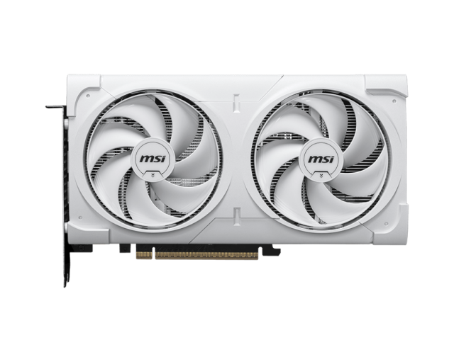 Видео карта MSI GeForce RTX 5060 Ti Ventus 2X OC Plus White, 16GB GDDR7, 128-bit, HDMI, DP