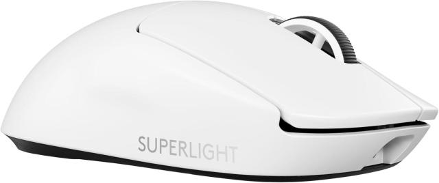 Мишка Logitech G Pro X Superlight 2c compact, оптична (44 000 dpi), Wireless, Бяло