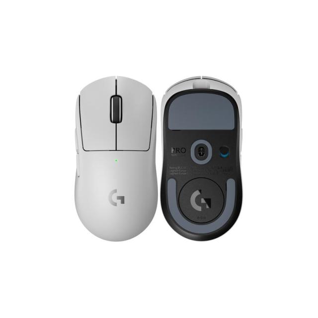 Мишка Logitech G Pro X Superlight 2c compact, оптична (44 000 dpi), Wireless, Бяло
