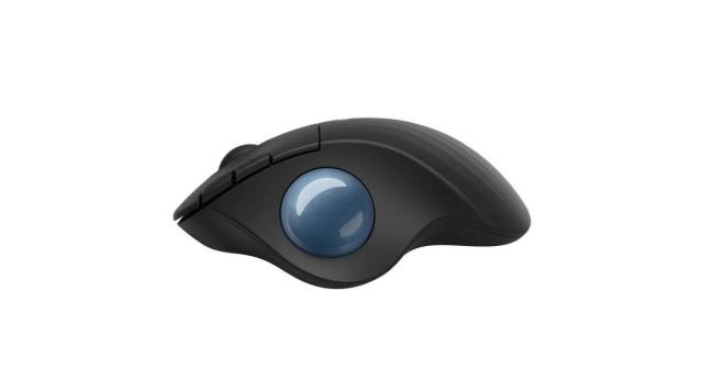 Мишка Logitech ERGO M575S, оптична (2000 dpi), Bluetooth/Wireless, USB, черна, Trackball