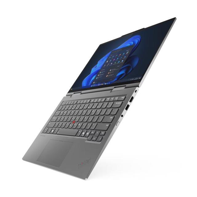 Лаптоп Lenovo ThinkPad X1 2-in-1 G10 Aura Edition, Intel Core Ultra 7 258V 8C (2.2 / 4.8 GHz, 12MB Cache), 14.0" (35.56 cm) 2.8K OLED, Touchscreen, Intel Graphics 4 Core, 32GB LPDDR5X, 1 TB M.2 NVMe SSD, Windows 11 Pro