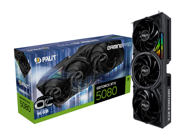 Видео карта PALIT nVIDIA GeForce RTX 5060 GAMINGPRO OC 16GB GDDR7, 256-bit, HDMI, 3x DP