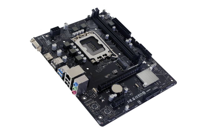 Дънна платка BIOSTAR H610MHC 2.0, LGA1700, 2x DDR4, 1x M.2, 4x SATA 6Gb/s, VGA, HDMI, Micro ATX