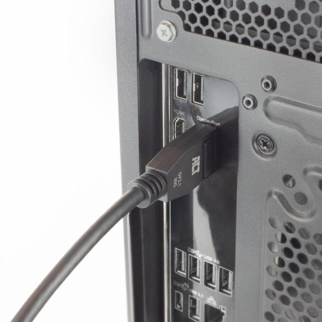 ACT Кабел Display port 2.1 мъжко - HDMI-A мъжко, 3м, черен, булк опаковка
