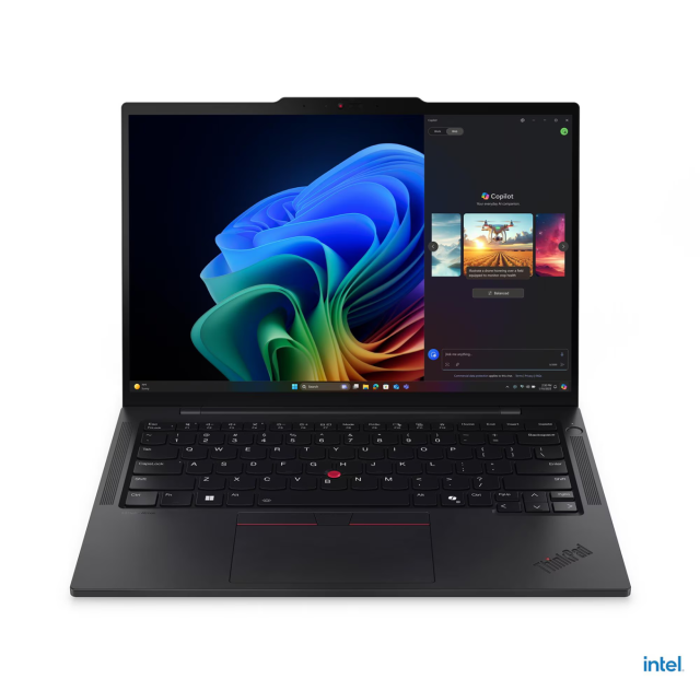 Лаптоп Lenovo ThinkPad T14s G6, Intel Core Ultra 7 258V 8C (2.2 / 4.8 GHz, 12 MB cache), 14.0" (35.56 cm) WUXGA IPS Anti-glare Display, Touchscreen, Intel Arc 140V, 32GB DDR5, 512MB M.2 NVMe SSD, Windows 11 Pro