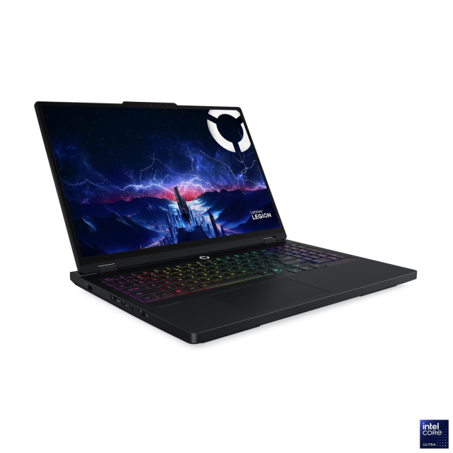 Лаптоп Lenovo Legion Pro 7 16IAX10H, Intel Core Ultra 9 275HX 24C (2.70 / 5.40 GHz, 36MB cache), 16.0" (40.64 cm) WQXGA OLED, NVIDIA GF RTX 5070TI 12GB GDDR7 DLSS 4, 32GB DDR5, 2TB M.2 NVMe SSD, Free DOS