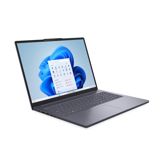 Лаптоп Lenovo IdeaPad Slim 5 16AHP10, AMD Ryzen 7 8840HS 8C (3.3 / 5.1 GHz, 16MB Cache), 16.0" (40.64 cm) WUXGA IPS Display, AMD Radeon 780M, 24GB DDR5, 512GB M.2 NVMe SSD, Free DOS