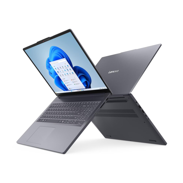 Лаптоп Lenovo IdeaPad Slim 5 16AHP10, AMD Ryzen 7 8840HS 8C (3.3 / 5.1 GHz, 16MB Cache), 16.0" (40.64 cm) WUXGA IPS Display, AMD Radeon 780M, 24GB DDR5, 512GB M.2 NVMe SSD, Free DOS