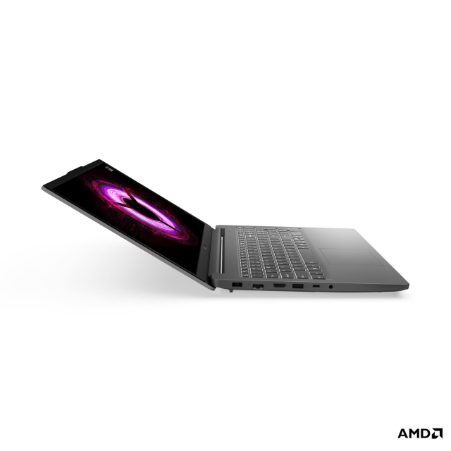 Лаптоп Lenovo LOQ Essential 15ARP10E, AMD Ryzen 7 7735HS 8C (3.2 / 4.7 GHz, 16MB Cache), 15.6'' (39.62 cm) FHD IPS Anti-glare Display, NVIDIA GF RTX3050 6GB GDDR6, 16GB DDR5, 1TB M.2 NVMe SSD, Free DOS