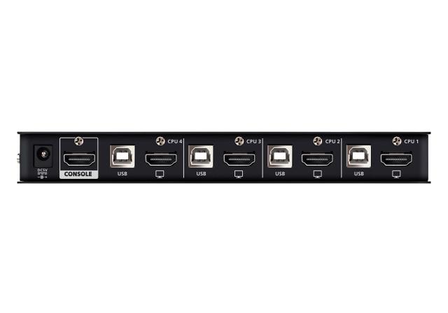 KVM Суич ATEN CS784H, USB, HDMI, 3.5mm jack