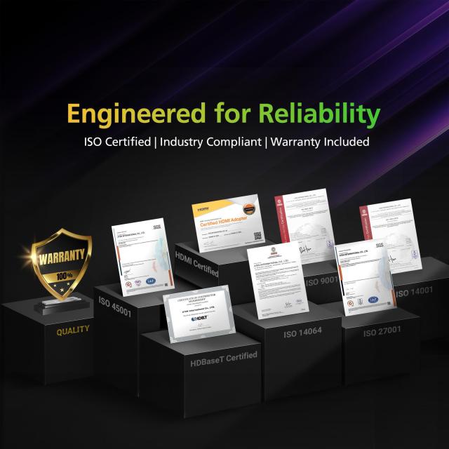 KVM Суич ATEN CS784H, USB, HDMI, 3.5mm jack