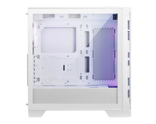 Кутия MSI MAG FORGE 320R AIRFLOW WHITE, Mid-Tower, 2x USB 3.2 Gen 1 Type-A 1x Audio/1x Mic, ATX / Micro-ATX / Mini-ITX