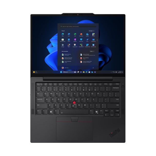 Лаптоп Lenovo ThinkPad X13 G6, Intel Core Ultra 7 255U 12C (1.7 / 5.2 GHz, 12MB Cache), 13.3" (33.78 cm) WUXGA IPS Anti-glare, Touchscreen, 32GB LPDDR5X, 512GB M.2 NVMe SSD,  Windows 11 Pro 