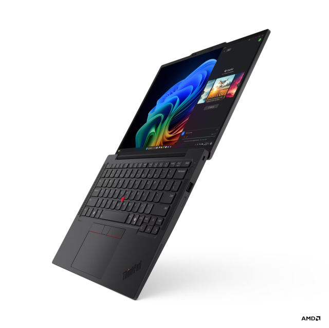 Лаптоп Lenovo ThinkPad X13 G6, AMD Ryzen AI 7 PRO 350 8C (3.5 / 5.0 GHz, 16MB Cache), 13.3" (33.78 cm) WUXGA IPS Anti-glare, 32GB LPDDR5X, 512GB M.2 NVMe SSD, Free DOS
