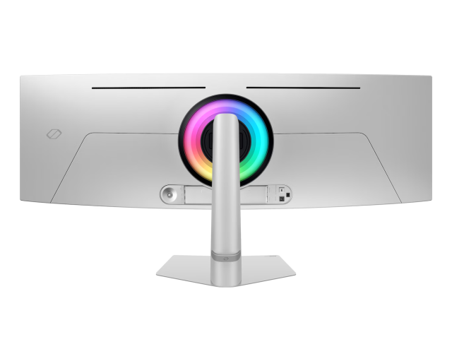 Монитор Samsung Odyssey G9 G93SD, 49" (124.46 cm) DQHD CURVED 1800R OLED Panel, 240Hz, 0.03ms (GtG), 1 000 000:1, HDR10+, 250cd/m2, HDMI, DisplayPort, Micro HDMI, USB 3.2 Gen 1 Type-C, USB Type-C Hub