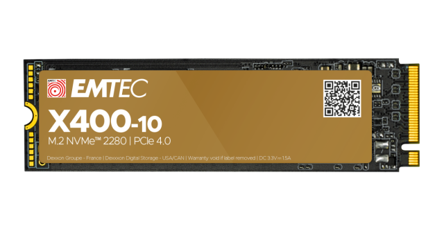 EMTEC X410 POWER PRO SSD 4TB M2 PCI-E NVMe Gen4 (2280)