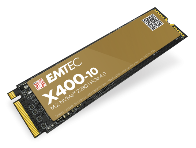 EMTEC X410 POWER PRO SSD 4TB M2 PCI-E NVMe Gen4 (2280)