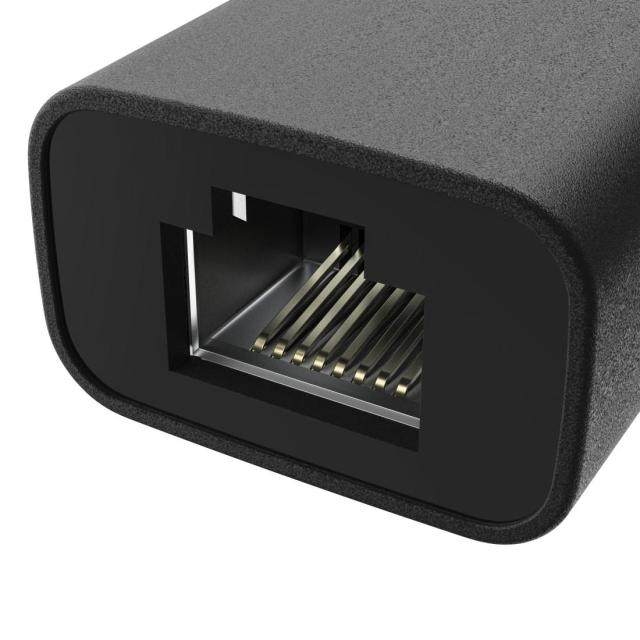 HAMA Мрежов адаптер, USB-C, 2.5 Gigabit Ethernet, Черен