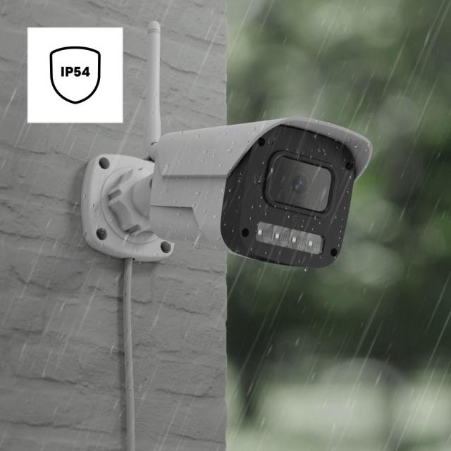 HAMA Wi-Fi камера 1080p, за външна употреба, IP54, нощно виждане, запис