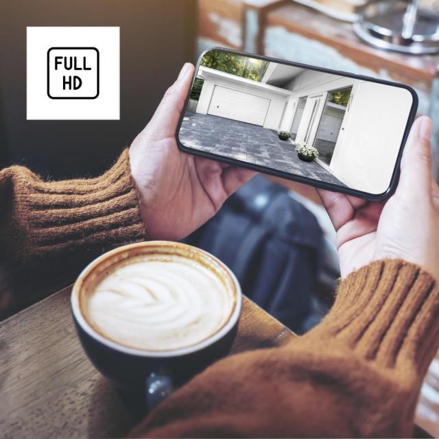 HAMA Wi-Fi камера 1080p, за външна употреба, IP54, нощно виждане, запис