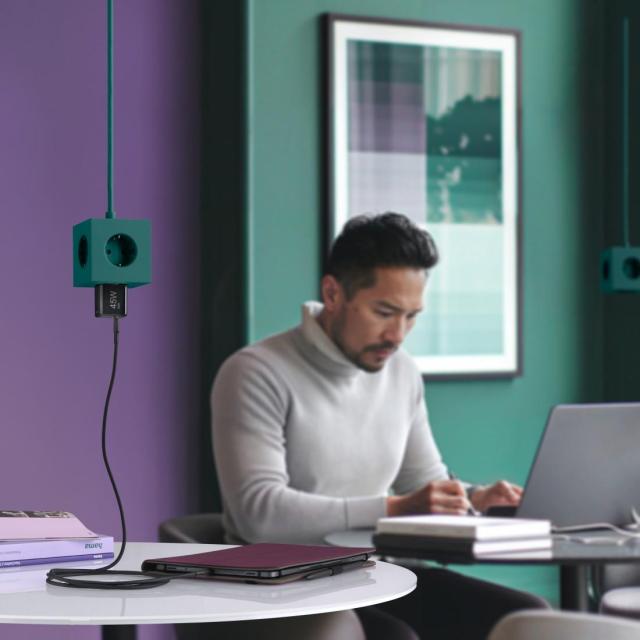 HAMA Бързо мини зарядно GaN, USB-C, PD, 45 W, черно