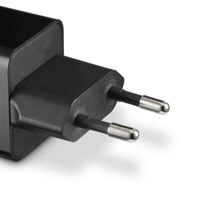 HAMA Бързо мини зарядно GaN, USB-C, PD, 45 W, черно