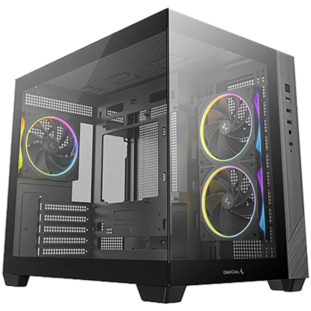 Кутия DeepCool CG330-3F, Mid Tower, 1x USB 3.0, 2x USB 2.0, Mini-ITX / Micro-ATX