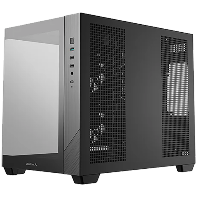 Кутия DeepCool CG330-3F, Mid Tower, 1x USB 3.0, 2x USB 2.0, Mini-ITX / Micro-ATX