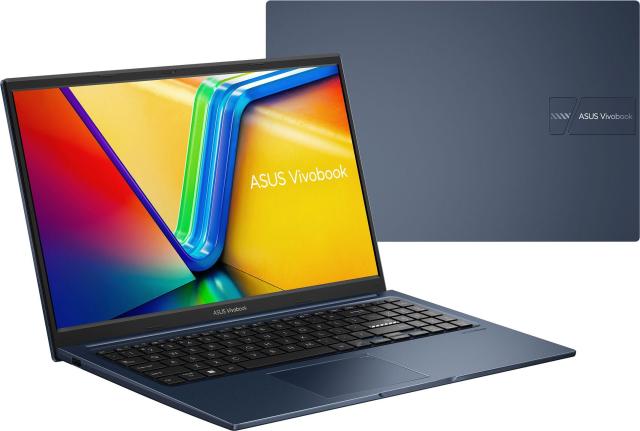 Лаптоп ASUS Vivobook 15 X1504VA-BQ2626, Intel Core i3-1315U 6C (0.9 / 4.50 GHz, 10MB Cache), 15.6'' (39.62 cm) FHD IPS, Intel Iris Xe Graphics , 16GB DDR4, 512 GB M.2 NVMe SSD, Free DOS