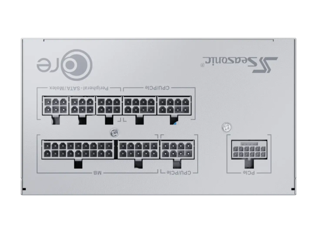 Захранване SEASONIC CORE GX-850 850W WHITE, ATX 3.1, 80 Plus Gold, Fully Modular