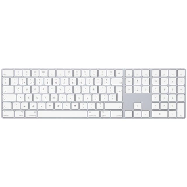 Клавиатура Apple Magic Keyboard, Bluetooth, бяла, Lightning port
