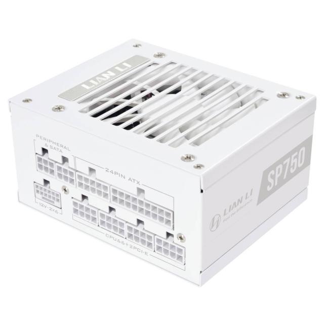 Захранване Lian Li SP750G V2 White, 750W, Active PFC, PCIe 5.1/ATX 3.1, 80 PLUS Gold, Fully Modular