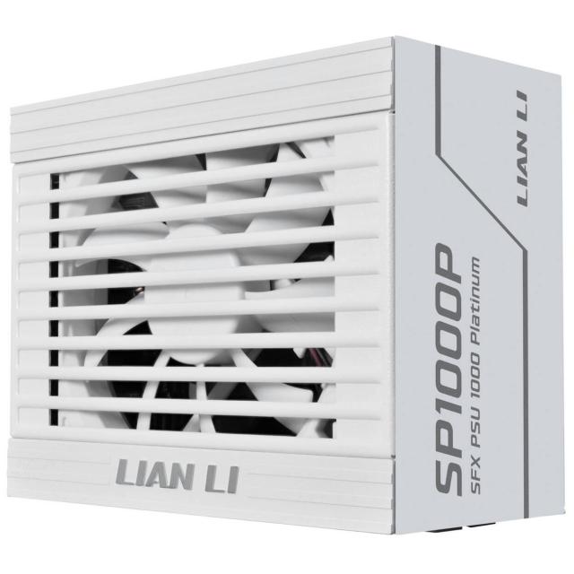 Захранване Lian Li SP1000 White, 1000W, Active PFC, PCIe 5.1/ATX 3.1, 80 PLUS Platinum, Fully Modular